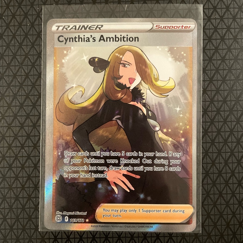 Cynthia’s Ambition 169/172 Holo Sword & Shield: Brilliant Stars NM